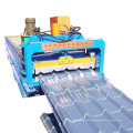 Popular Design Glazed Tile Metal Roofing Sheet Roll Forming Machine